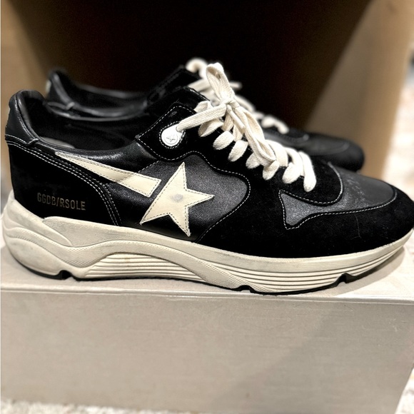 Golden Goose SPA black running sole sneakers - Picture 1 of 7